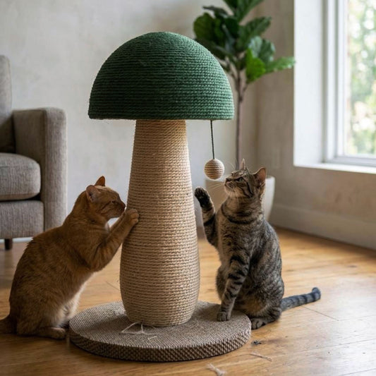 Arbre à chat champignon