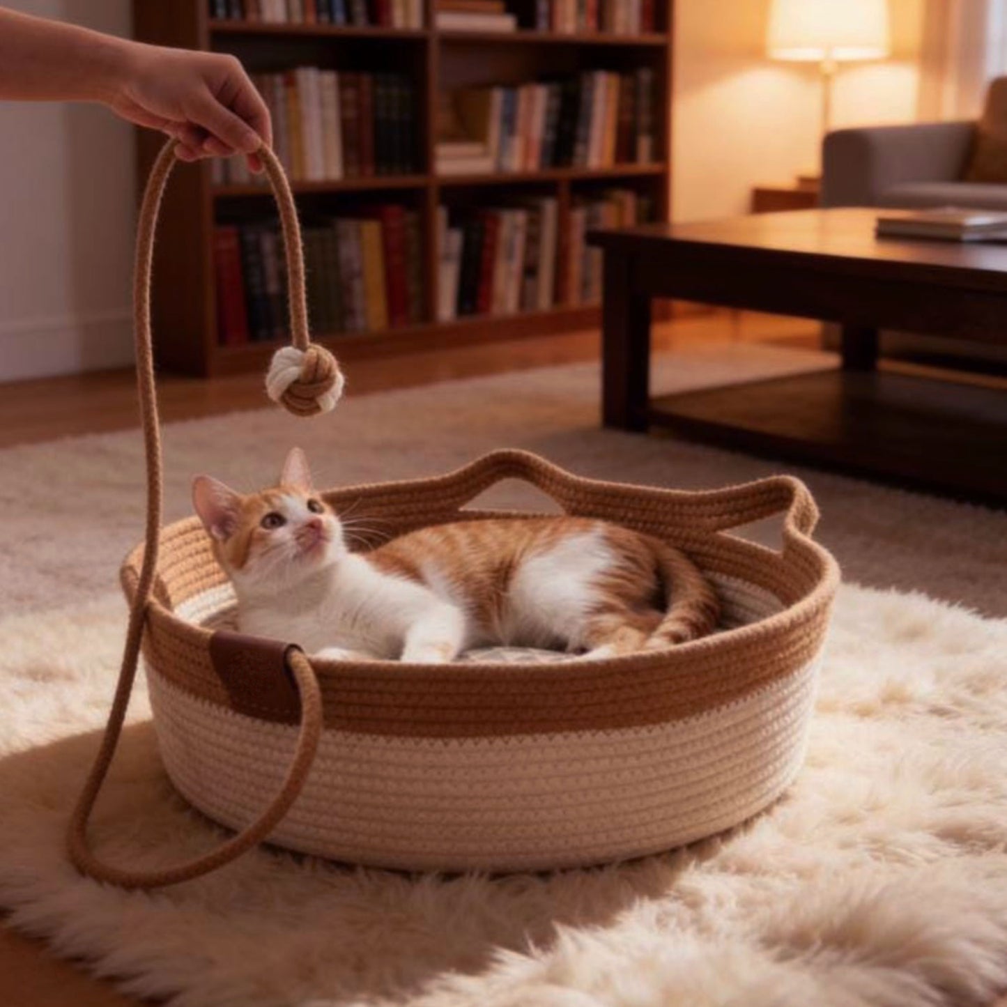 Cat Bed Basket