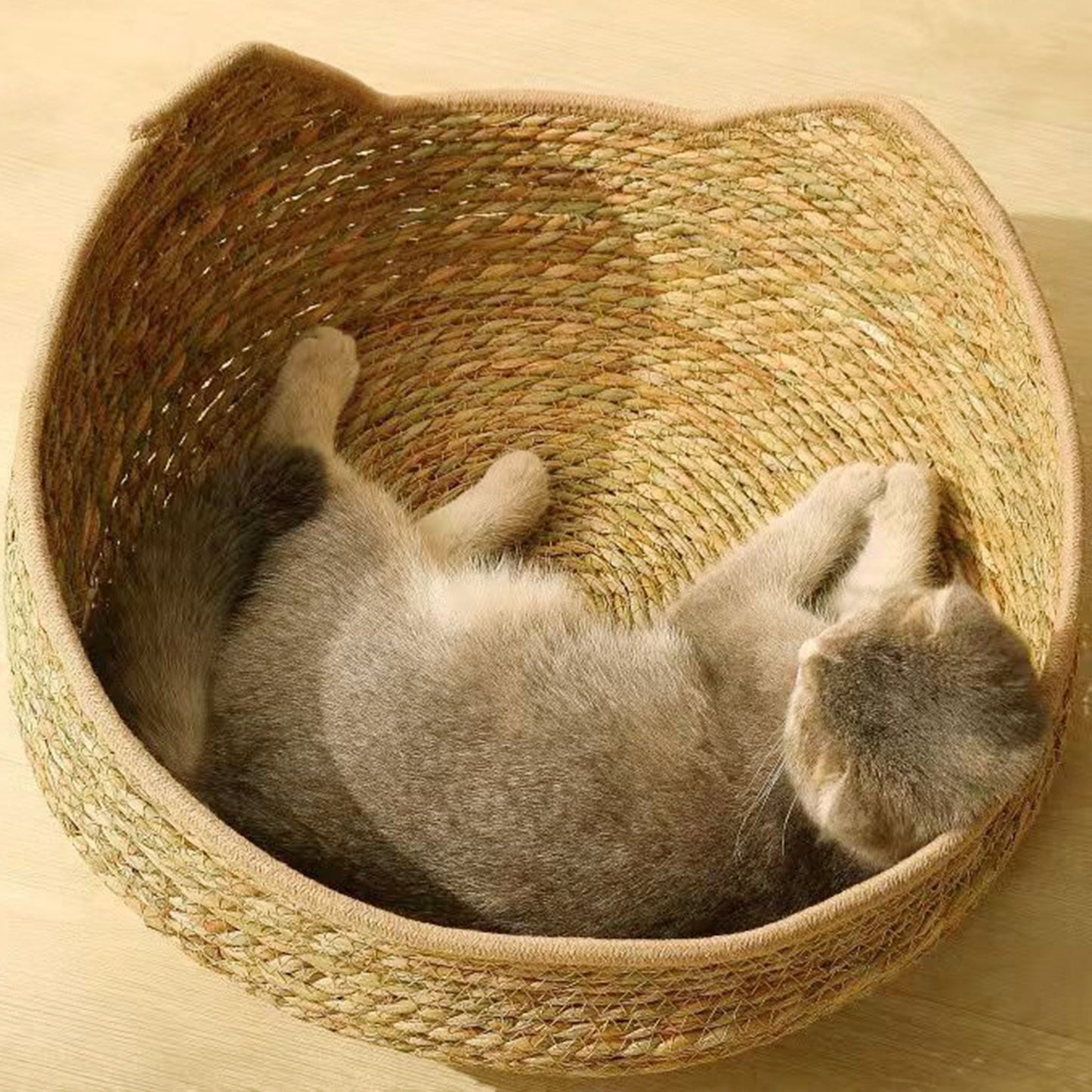 Woven Cat Scratcher Bed