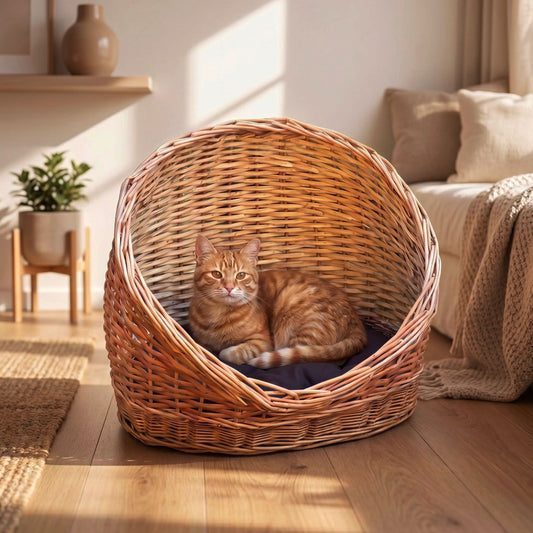 Woven Cat Bed