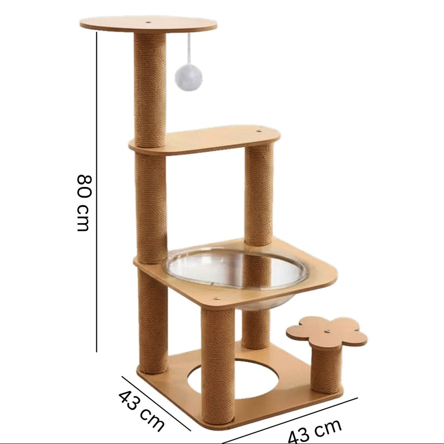 Wooden Cat Tree